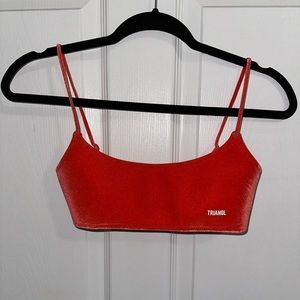 TRIANGL SWIM TOP NWOT